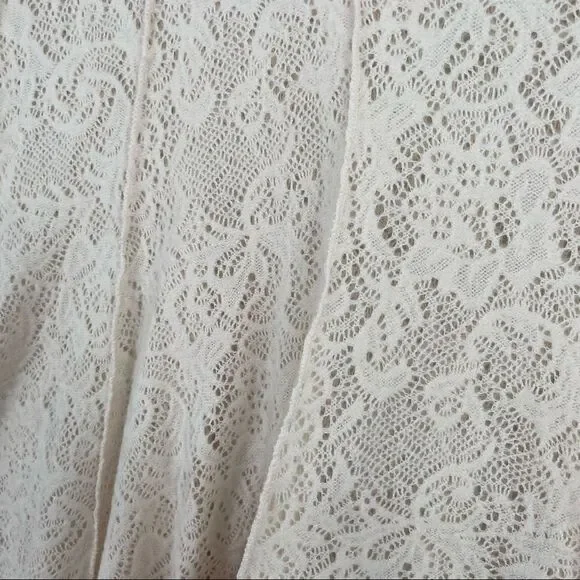 -Free People Lace Mini Dress Tunic NWT XS - Picture 6 of 7